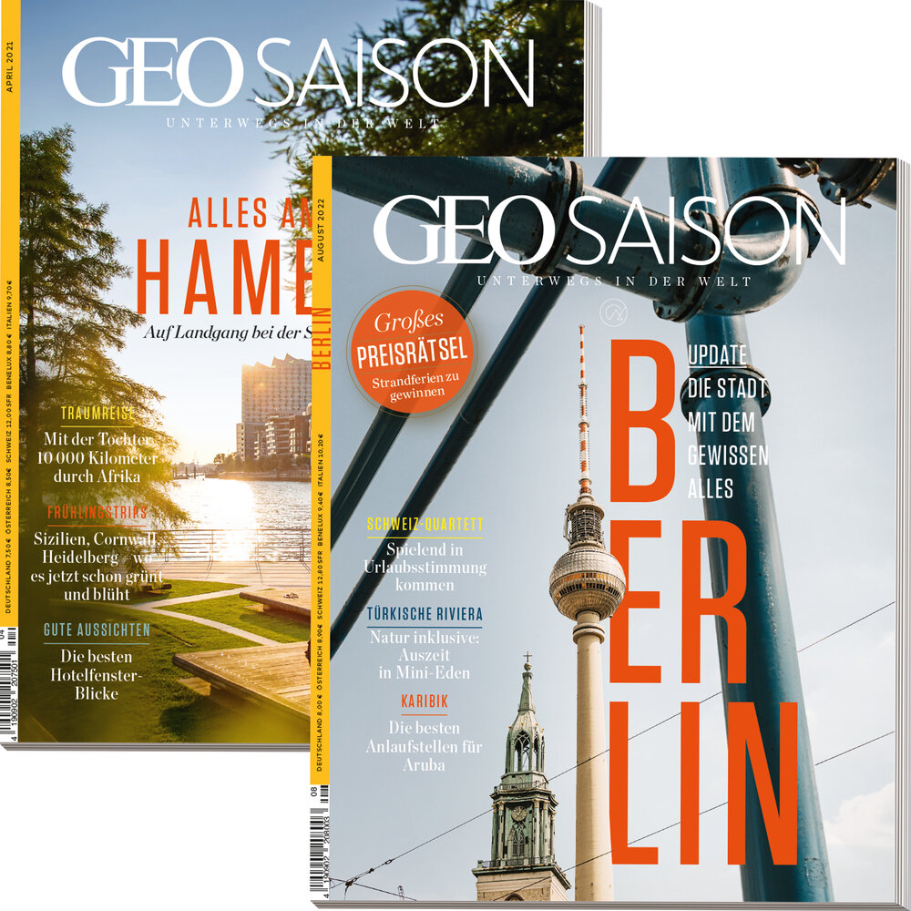 GEO SAISON-Bestseller „Hamburg“ & „Berlin“