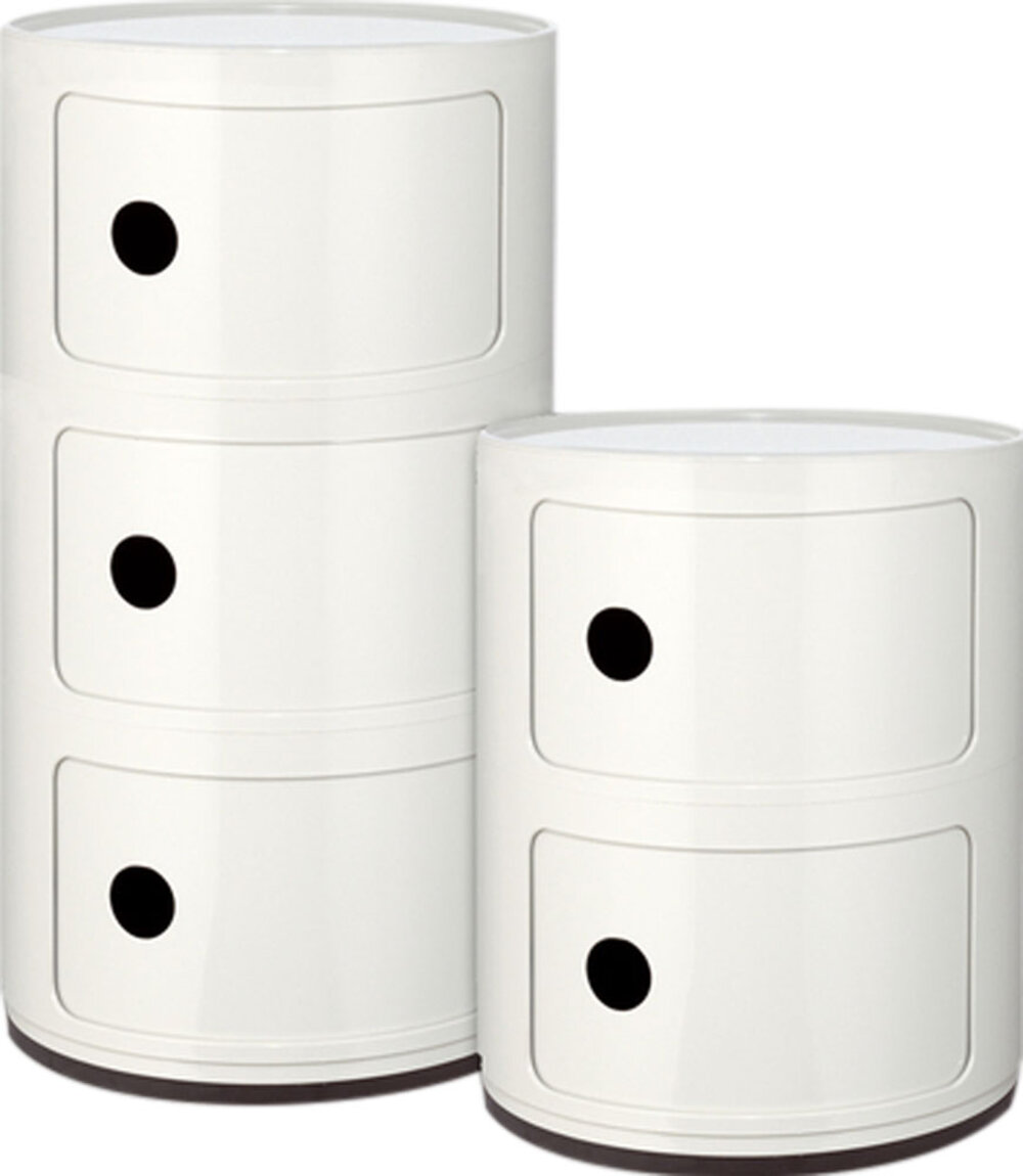 KARTELL Componibili-Set aus 3er- und 2er-Element KARTELL Componibili-Set aus 3er- und 2er-Element