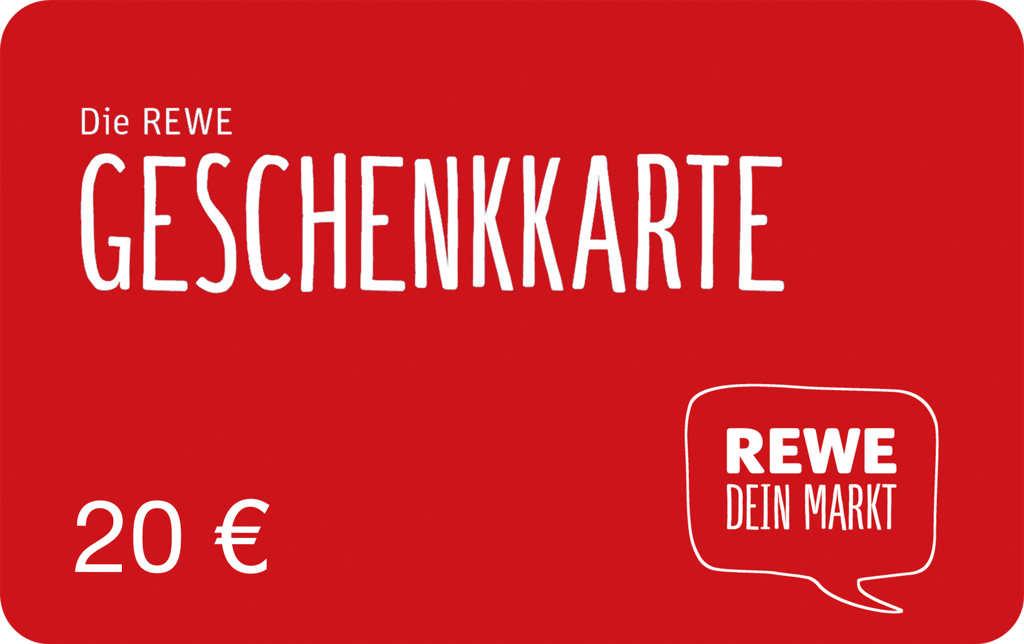 20,&ndash; &euro; REWE-Gutschein